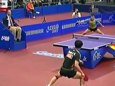 张继科慢动作:正反手弧圈球、拧拉、逆旋发球