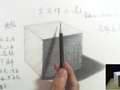 素描石膏几何体立方体示范（调整亮灰面）—青雨老师